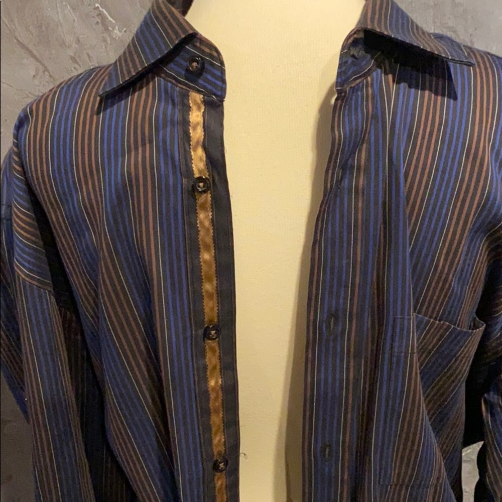 Bugatchi Button Down Size Xl Excellent Condition - image 2